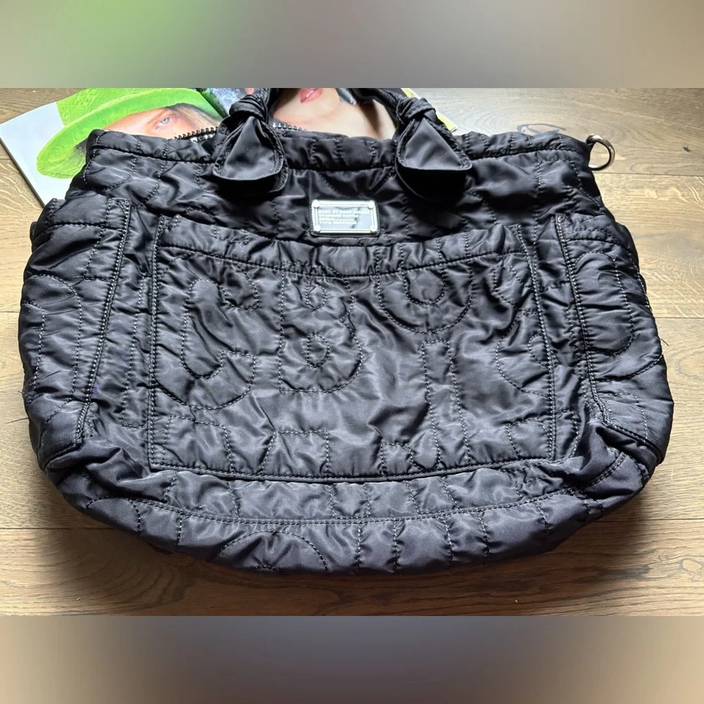 Marc By Marc Jacobs Eliza Nylon Travel Crossbody Tote Bag In Black